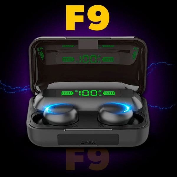 Auriculares Inalambricos F9 Tienda CO ⚫ NEGRO 