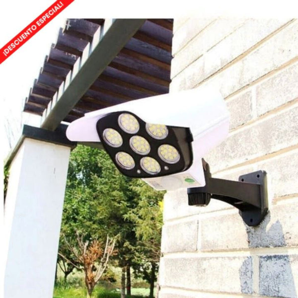 CAMARA DISUASORIA - LAMPARA SOLAR CON SENSOR Tienda CO 