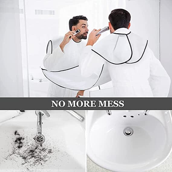 Capa Barba Recoge Pelo, Delantal De Barb Belleza Tienda CO 
