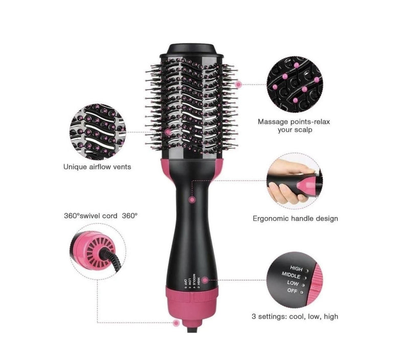 CEPILLO SECADOR GIRATORIO PARA CABELLO Belleza Tienda CO 