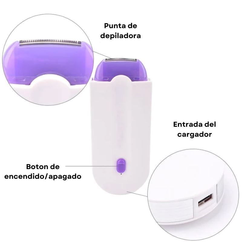 Depiladora Eléctrica + Peine de Regalo + Regalo Sorpresa Belleza Tienda CO 