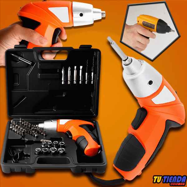 Destornillador eléctrico recargable Tienda CO 