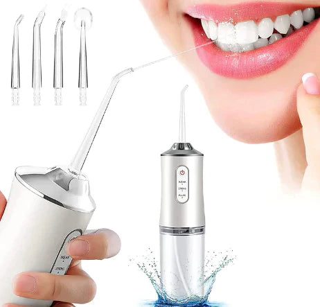 Irrigador Portátil 4 En 1 HidroDent | Sonrisa Perfecta Sin Dolor Ni Interrupciones Y En Tiempo Récord😁 Tienda CO 