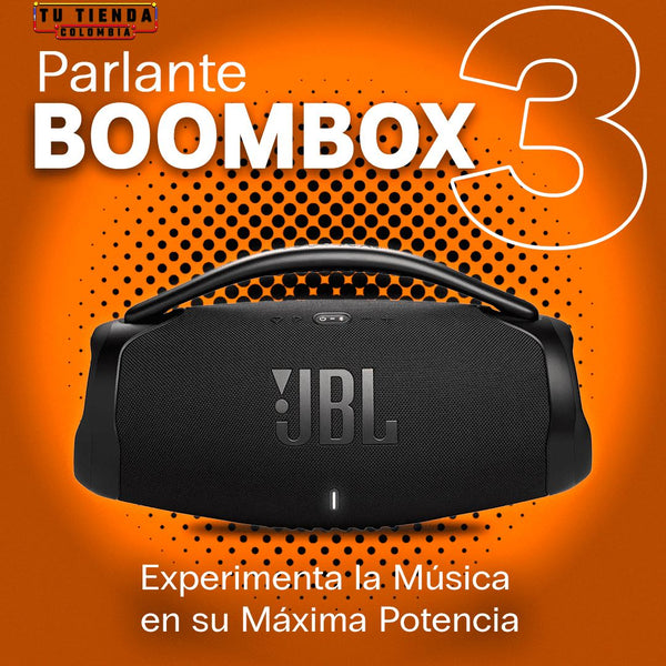 Parlante JBL Boombox 3 Tecnologia Tienda CO 