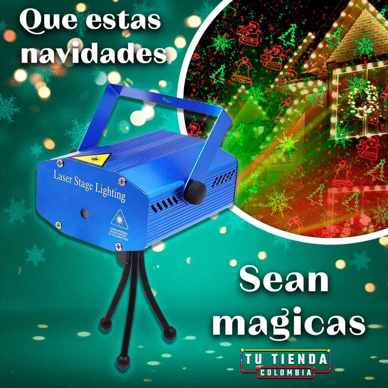 Proyector de Luces con Formas Navideñas Tecnologia, Otro Tienda CO 