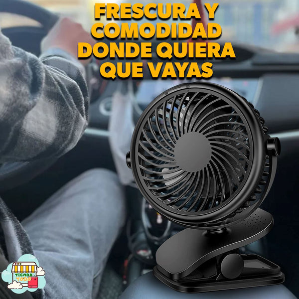 Ventilador Portátil con USB para Carro y Casa Tienda CO 
